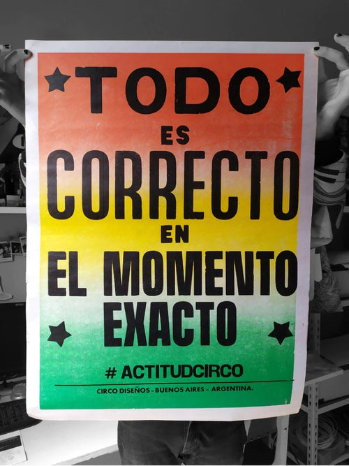 Afiches Letterpress Grandes